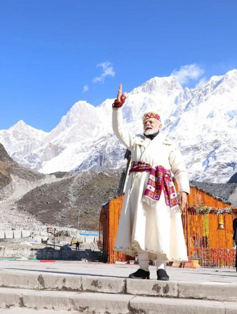 प्रधानमंत्री नरेंद्र मोदी ने सोनप्रयाग-केदारनाथ रोपवे का किया शिलान्यास