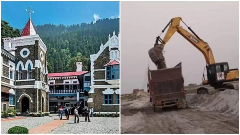 हाईकोर्ट ने मशीनों से खनन पर लगाई रोक, सभी मशीनों को सीज करने के दिए आदेश